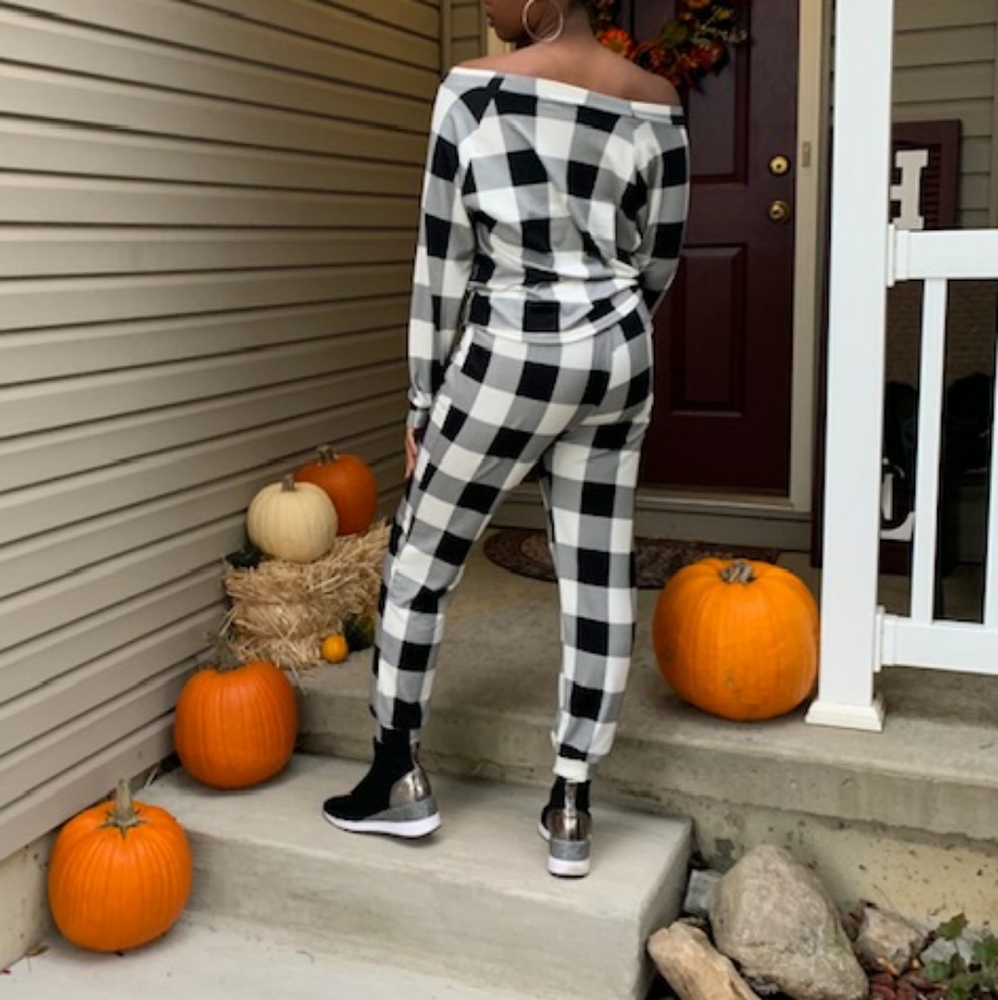 Buffalo Plaid Set